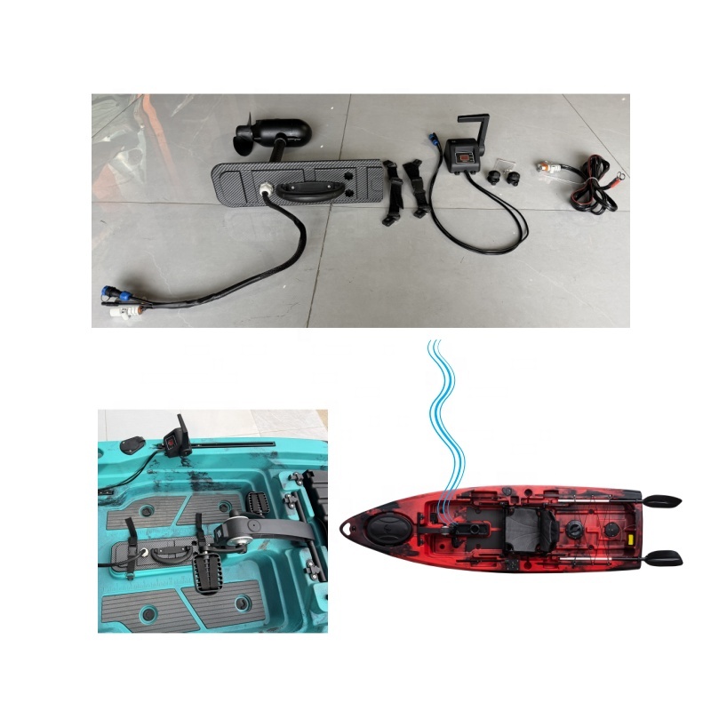 Fishing Boat Trolling Motor - 55LBS 66LBS Borstelloze Hybride Elektrische Trollingmotor