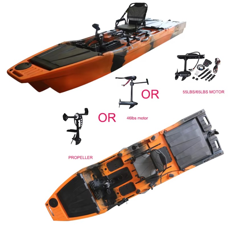 Viking 12.6FT Enkelkajak Pedde - Fishing Boat Trolling Motor recensie en prijs