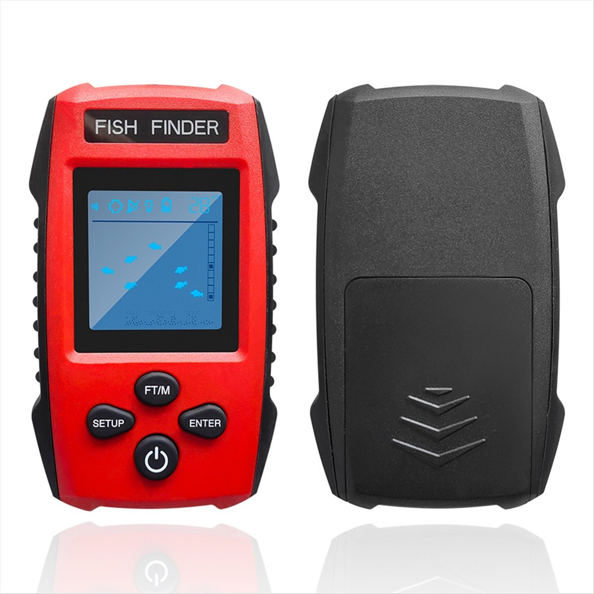 Kleuren LCD Fishfinder Bekabel - Fishing Boat Depth Finder recensie en prijs